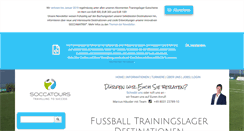 Desktop Screenshot of fussballtrainingslager.com